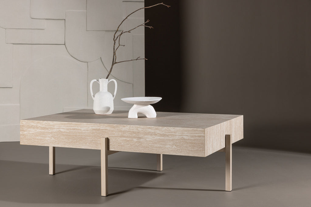 Vadholmen Soffbord 126 x 82 Vitputsad