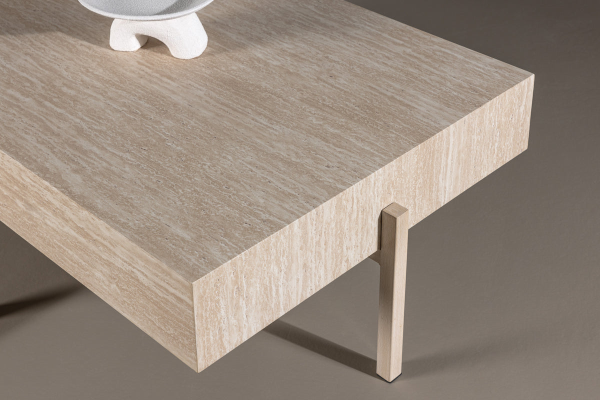 Vadholmen Soffbord 126 x 82 Vitputsad