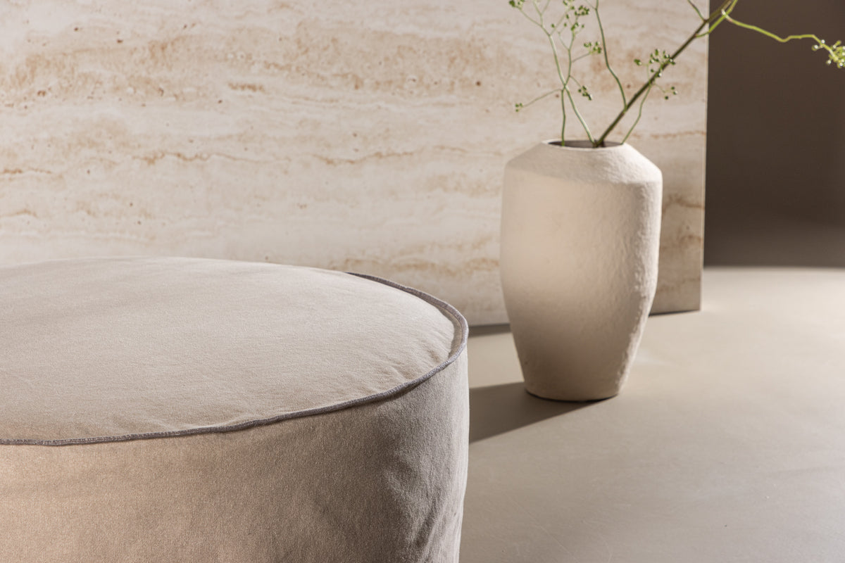 Vindö Ottoman ⌀101 ⌀101 Brun