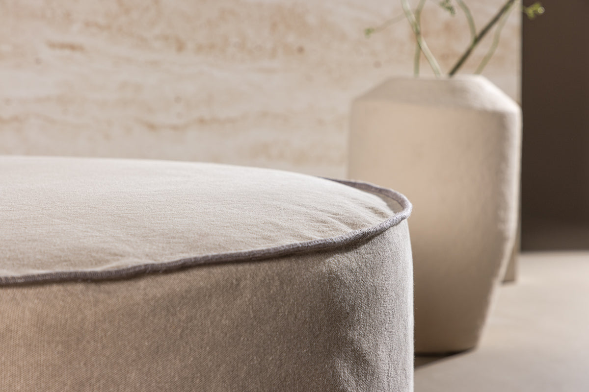 Vindö Ottoman ⌀101 ⌀101 Brun