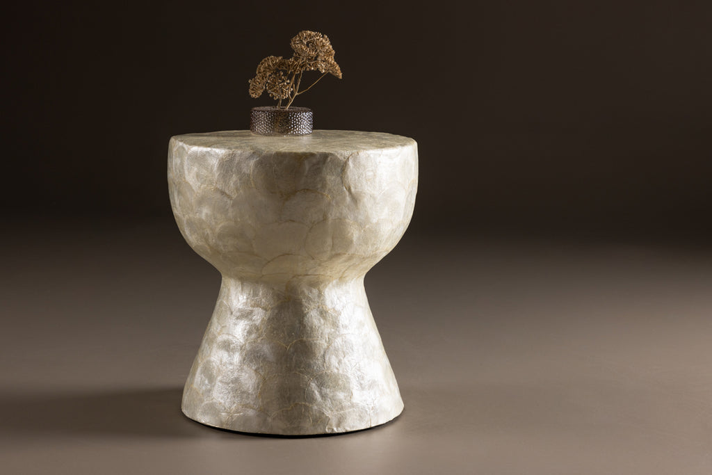 Sandön Soffbord ⌀40 Beige