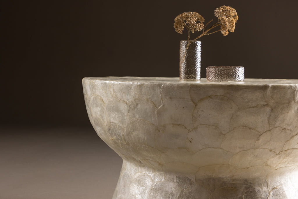 Sandön Soffbord ⌀70 Beige