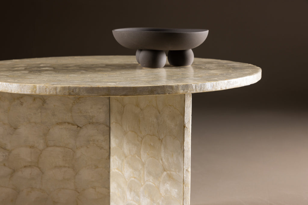 Smögen Soffbord ⌀70 Beige