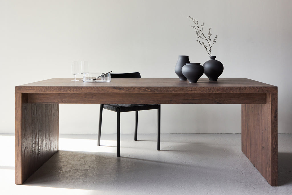 Evone Rektangulära Matbord 200 x 100 Mocka