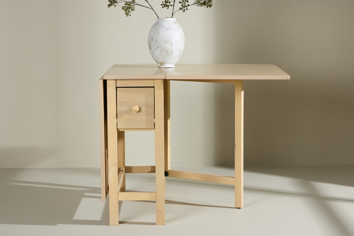 Edward Rektangulära Matbord 30 x 80 Vitputsad