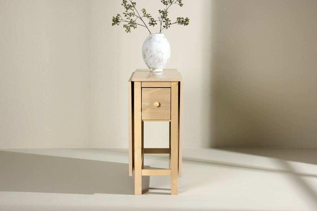 Edward Rektangulära Matbord 30 x 80 Vitputsad