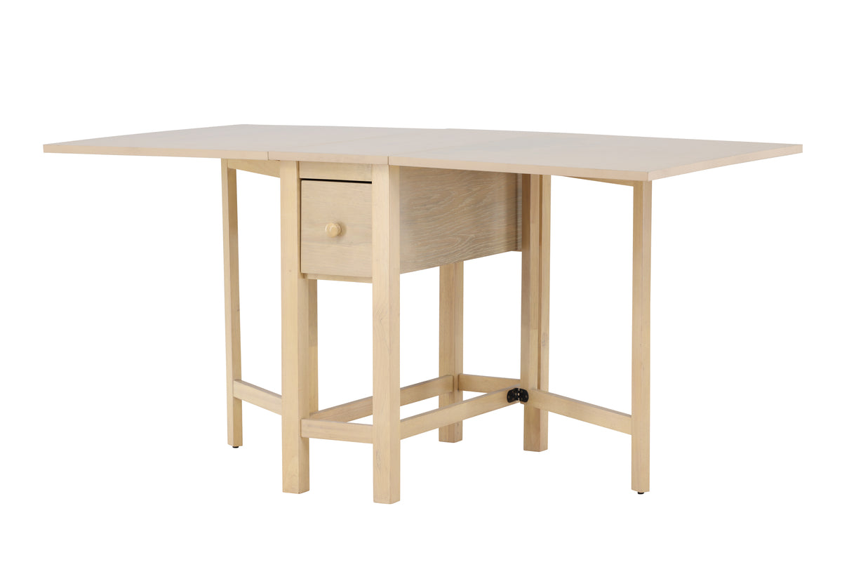 Edward Rektangulära Matbord 30 x 80 Vitputsad