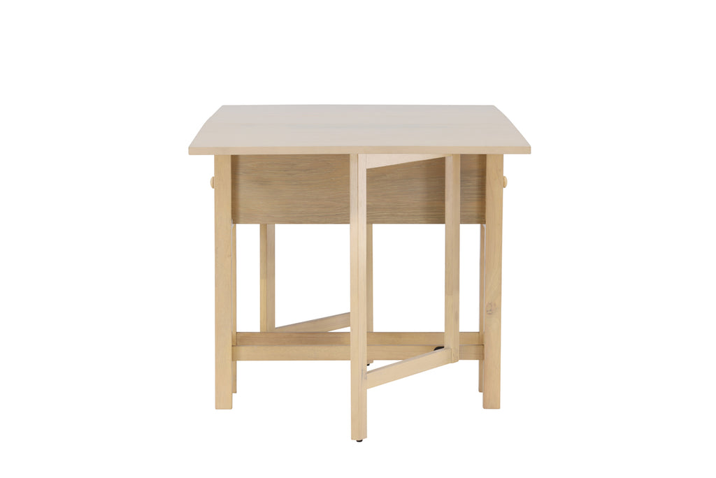 Edward Rektangulära Matbord 30 x 80 Vitputsad