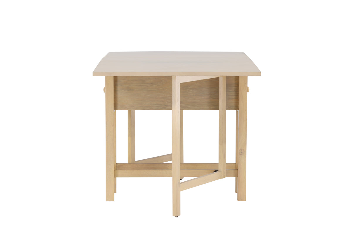 Edward Rektangulära Matbord 30 x 80 Vitputsad