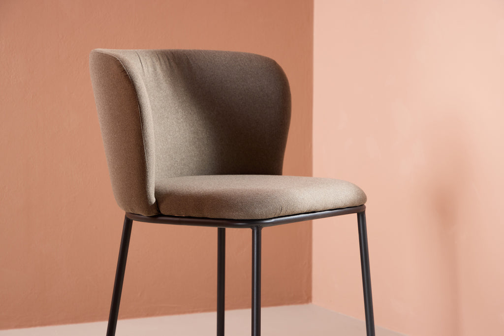 Edina Matstolar 2-pack Brun