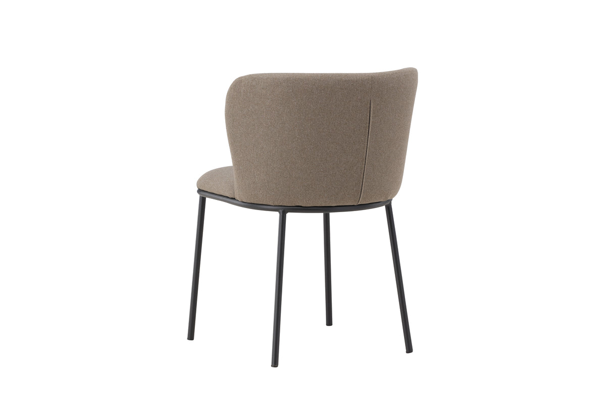 Edina Matstolar 2-pack Brun