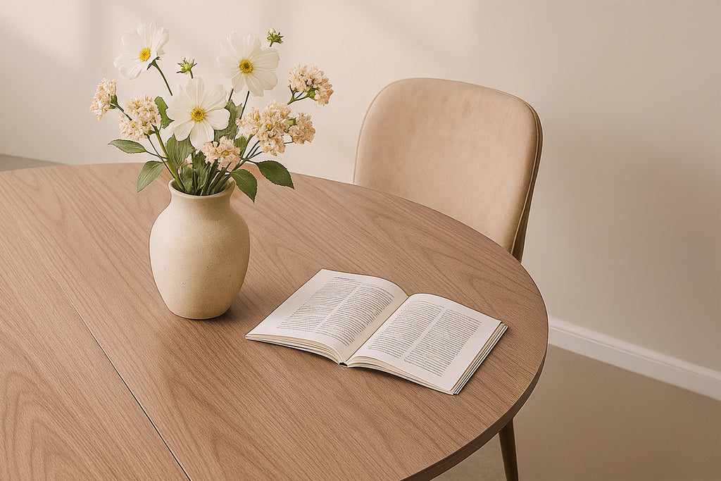 Lanzo Runda Matbord ⌀150 Natur