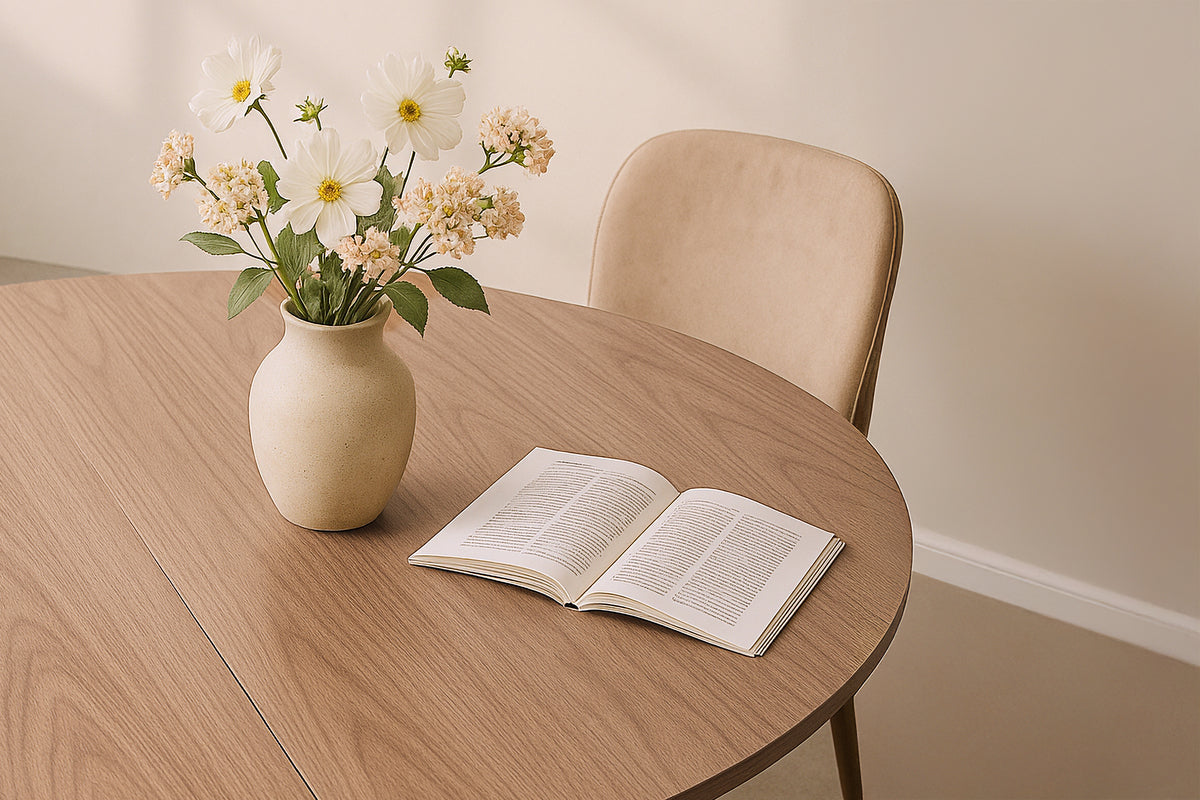 Lanzo Runda Matbord ⌀150 Natur