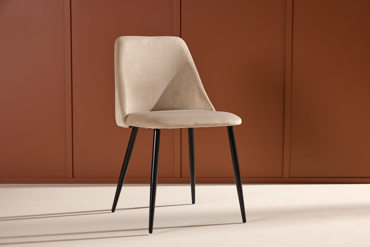 Night Matstolar 2-pack Beige