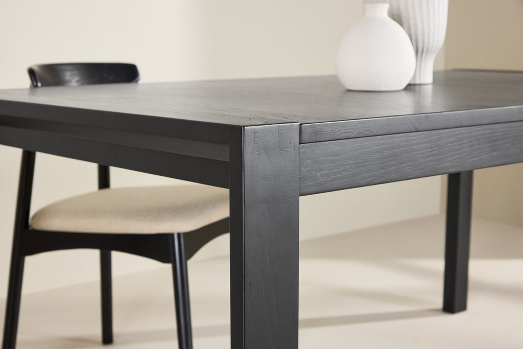 Slider Rektangulära Matbord 170 x 95 Svart