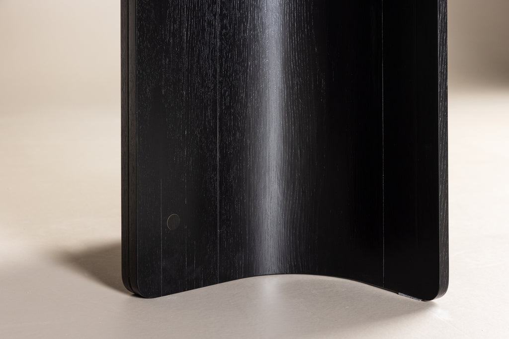 Tyresö Ovala Matbord 220 x 100 Svart