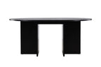 Strada Rektangulära Matbord ⌀120 Svart
