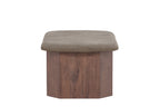 Todd Ottoman 59 x 42 x 88 Brun