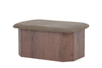 Todd Ottoman 59 x 42 x 88 Brun