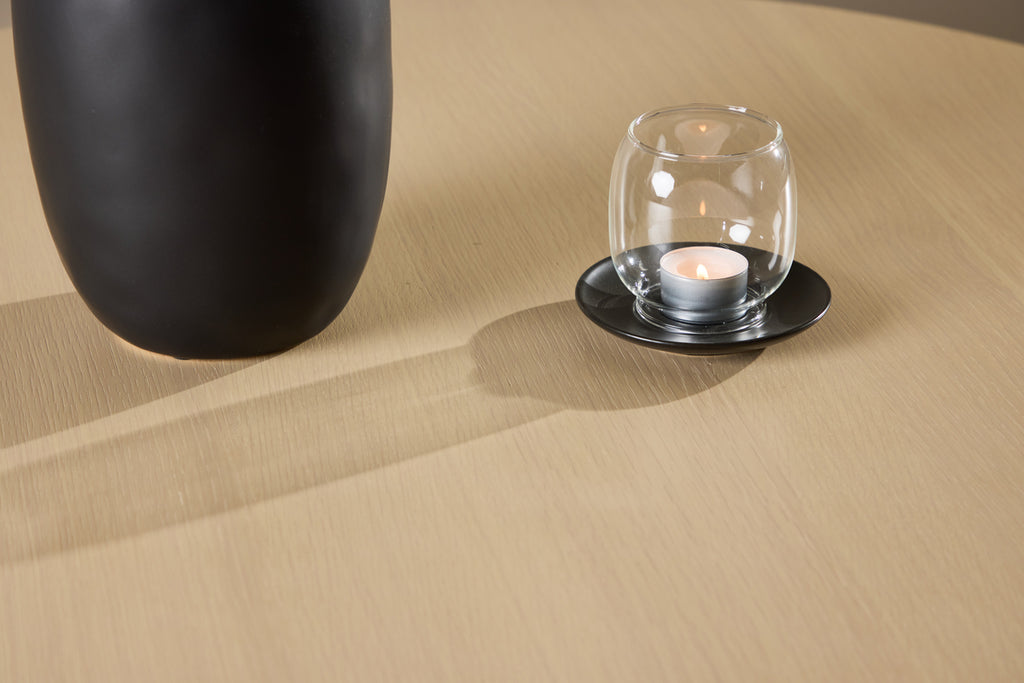 Copenhagen Soffbord ⌀100 Vitputsad