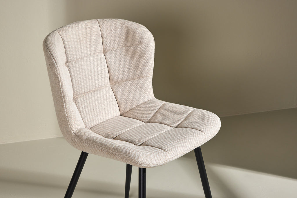 Lily Matstolar 2-pack Beige