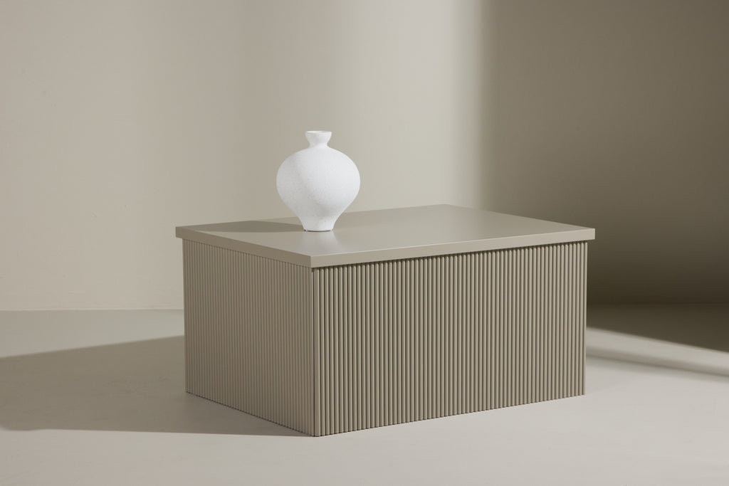 Lenox Sidobord 80 x 60 Beige