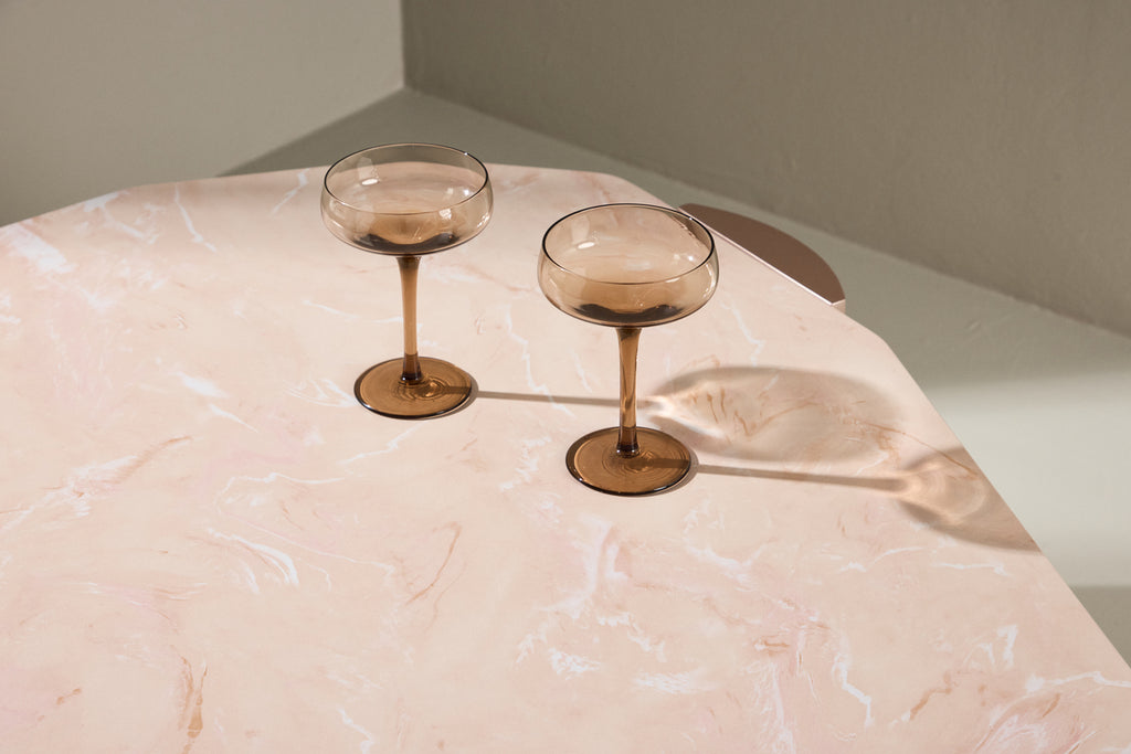 Kres Soffbord 125 x 71 Rosa