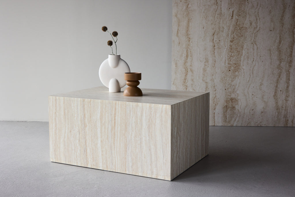 York Soffbord 80 x 60 Beige