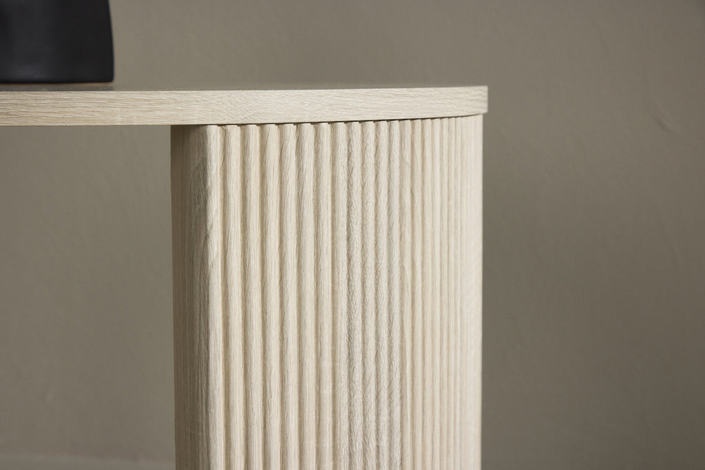 Bristol Soffbord ⌀60 Vitputsad