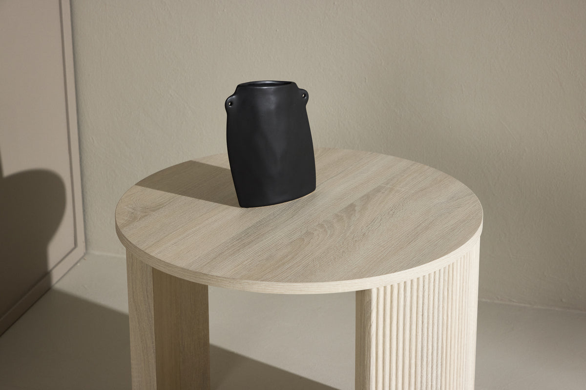 Bristol Soffbord ⌀60 Vitputsad