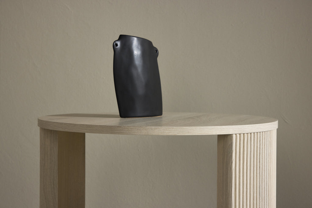 Bristol Soffbord ⌀60 Vitputsad