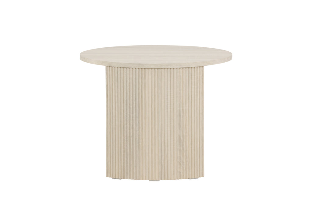 Bristol Soffbord ⌀60 Vitputsad