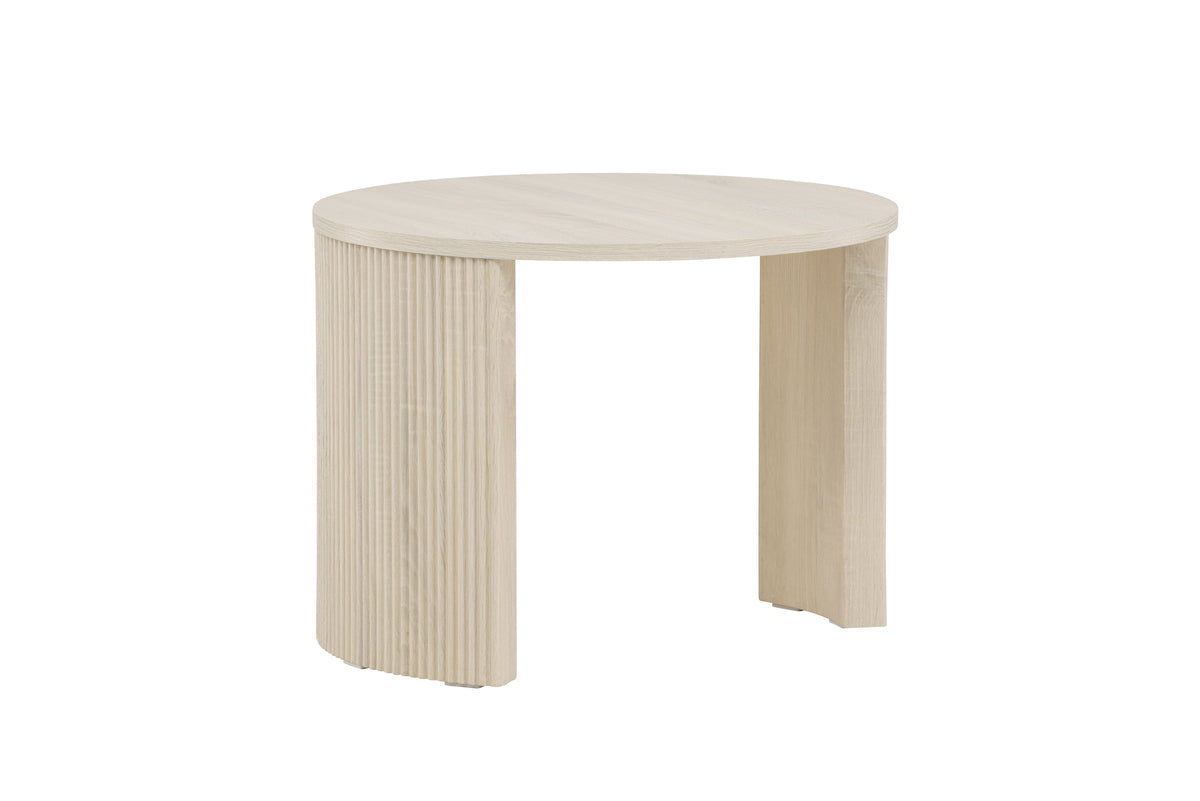 Bristol Soffbord ⌀60 Vitputsad