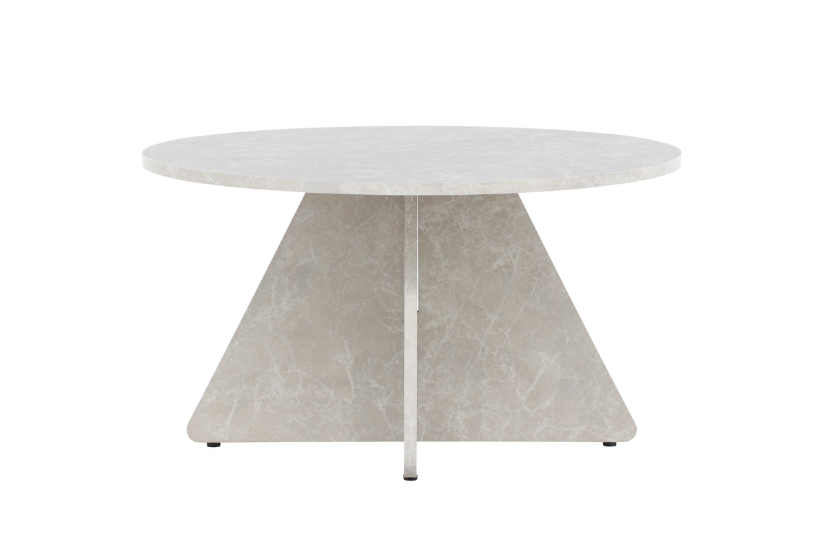 Bootcut Soffbord ⌀80 Beige