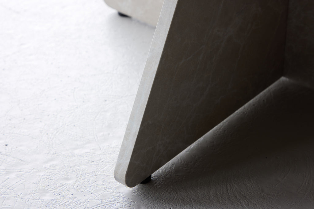 Bootcut Soffbord ⌀80 Beige