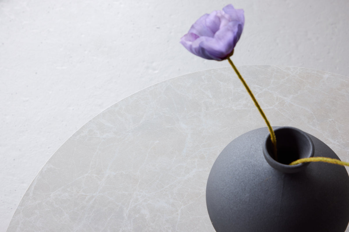 Bootcut Soffbord ⌀80 Beige