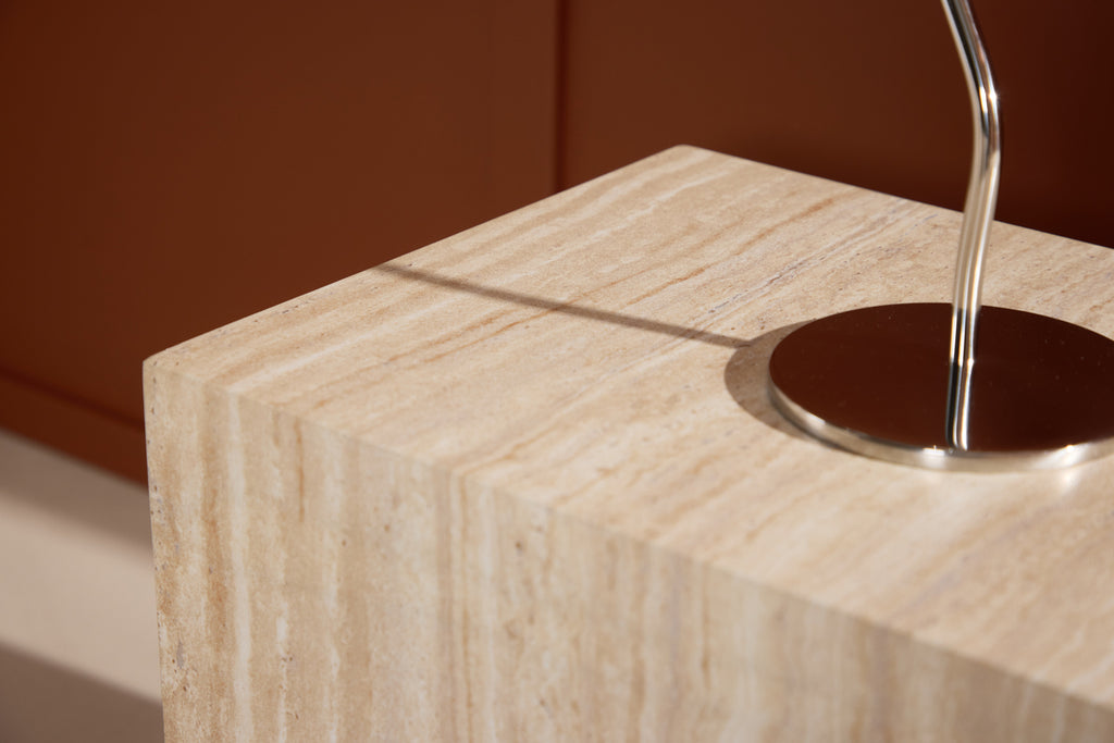 York Sidobord 35 x 25 Beige