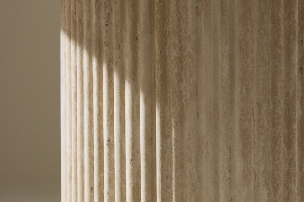 Härön Soffbord ⌀50 Beige