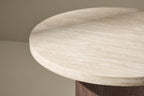 Megg Soffbord ⌀50 Beige