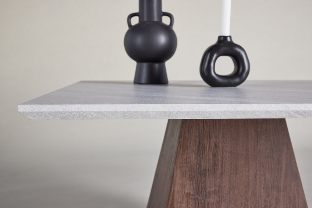 Cael Soffbord 80 x 80 Ljusgrå