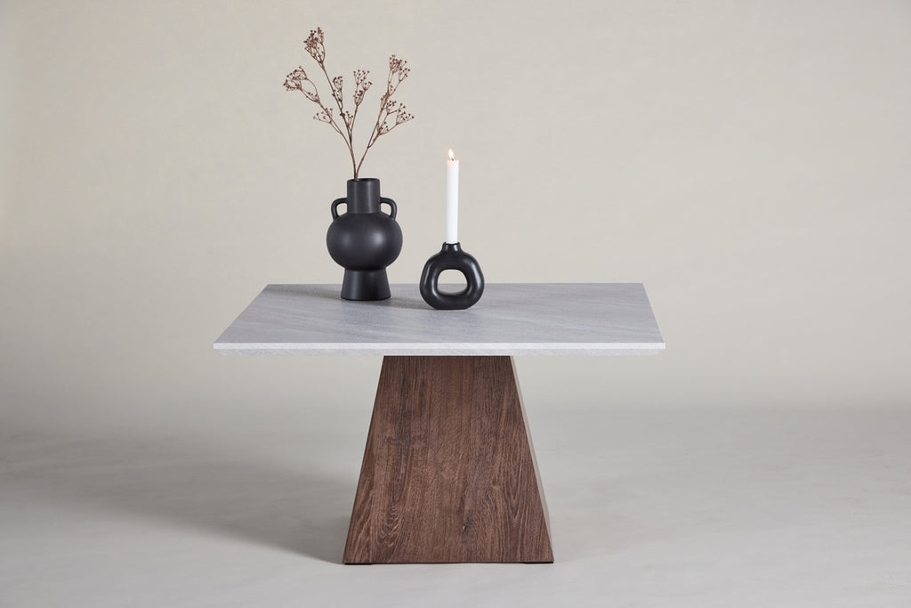 Cael Soffbord 80 x 80 Ljusgrå