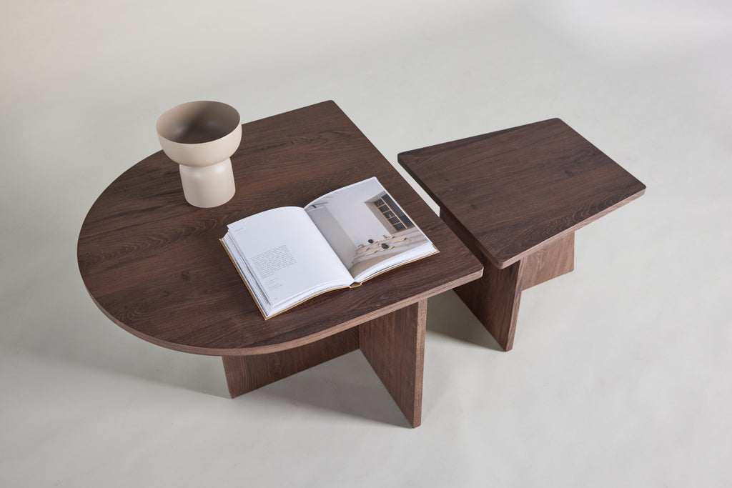 Sala Soffbord Table 1: 60 x 60 Table 2: 40 x 40 Mocka