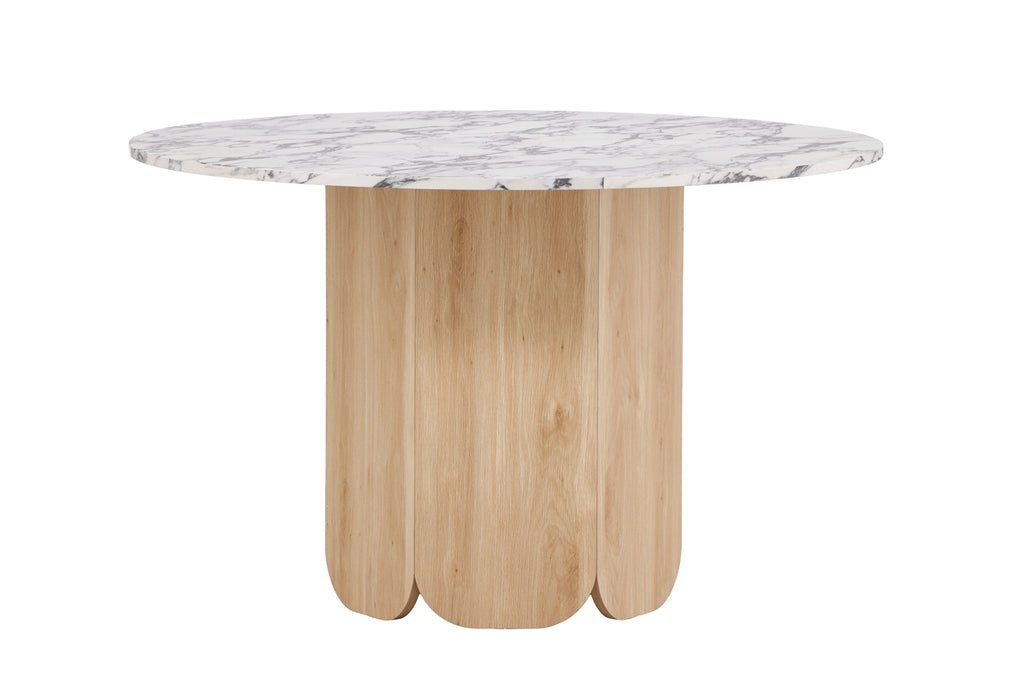 Tekla Runda Matbord ⌀120 Ljusgrå