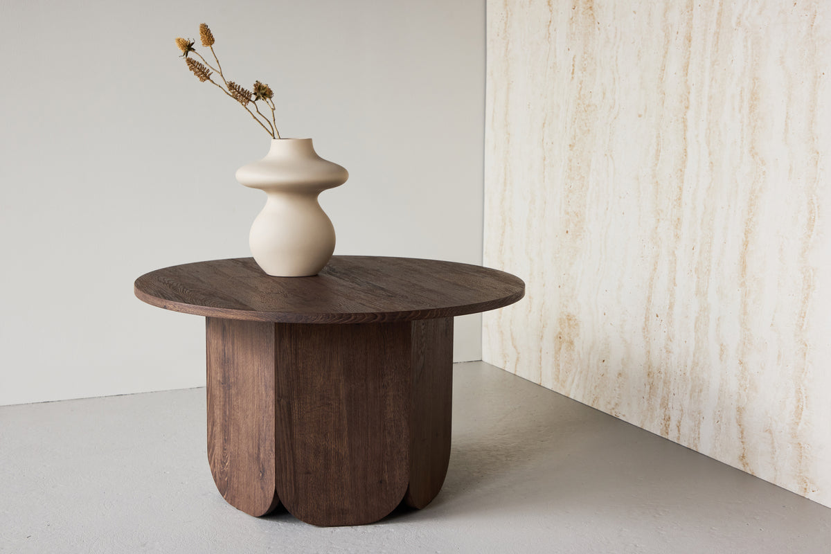 Tekla Soffbord ⌀80 Mocka