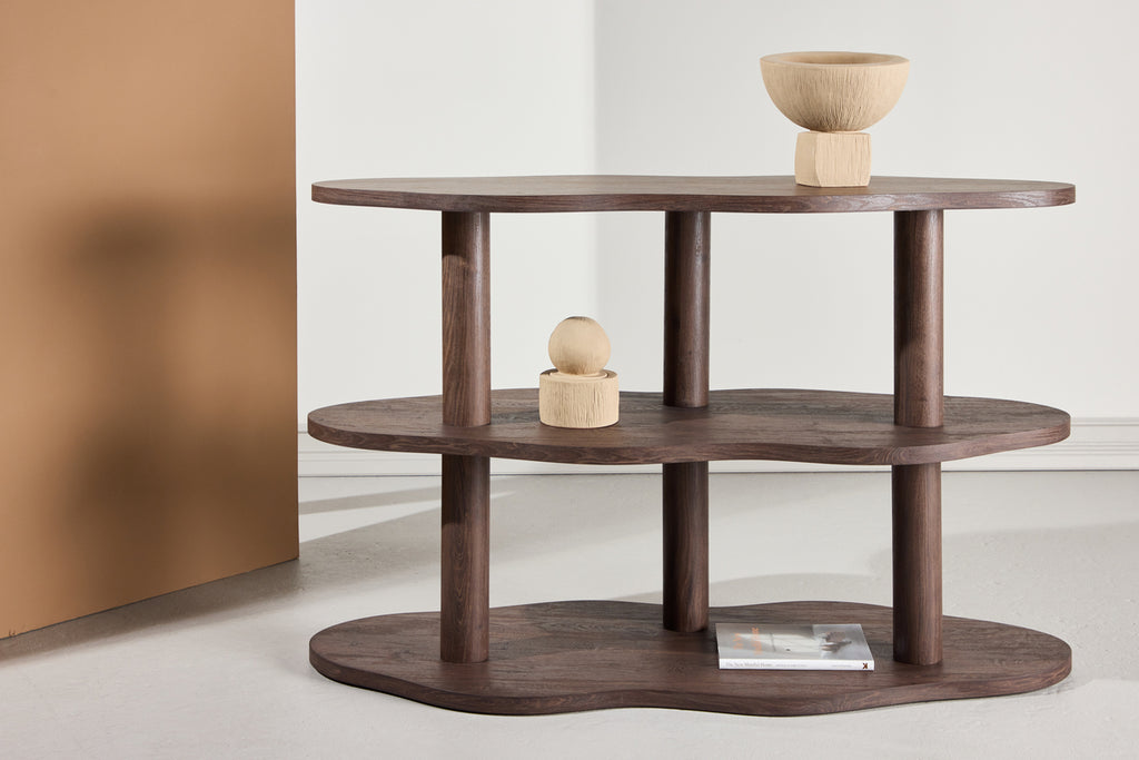 Moln Hyllor 45 x 120 x 75 Mocka