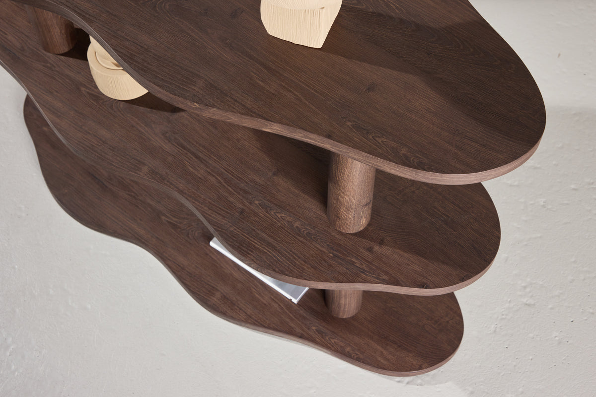 Moln Hyllor 45 x 120 x 75 Mocka