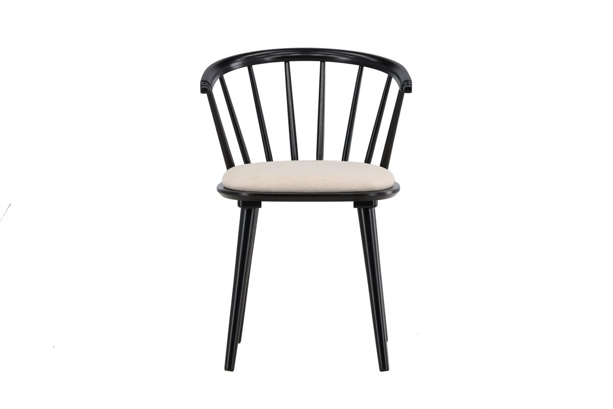 Bobby Matstolar 2-pack Svart