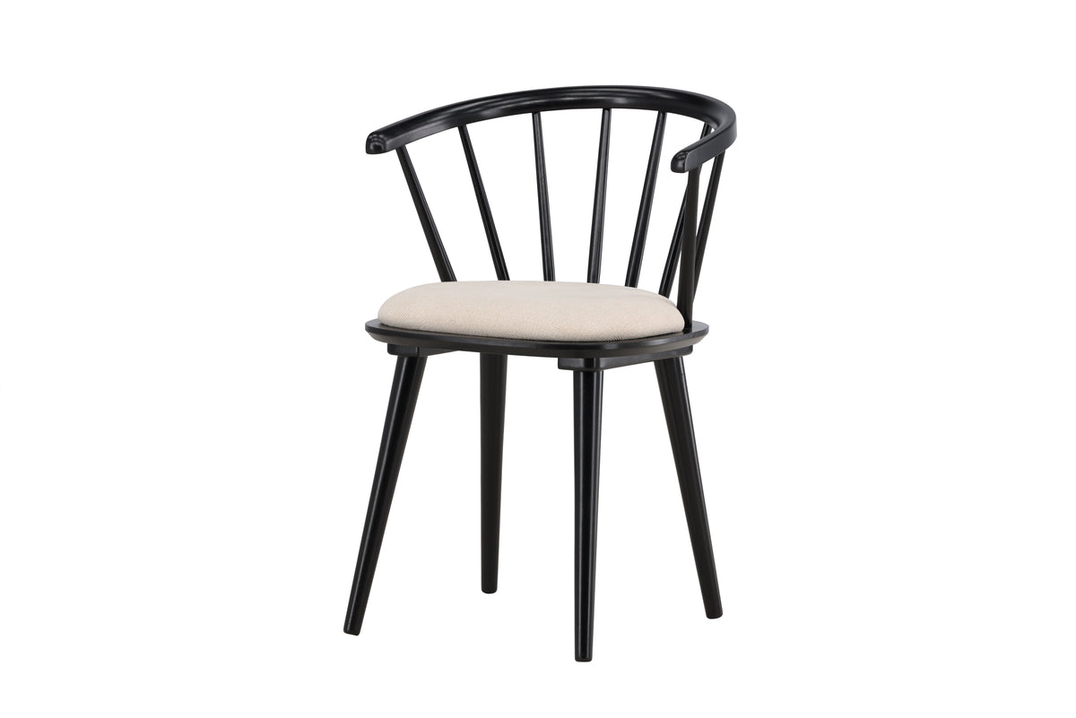 Bobby Matstolar 2-pack Svart