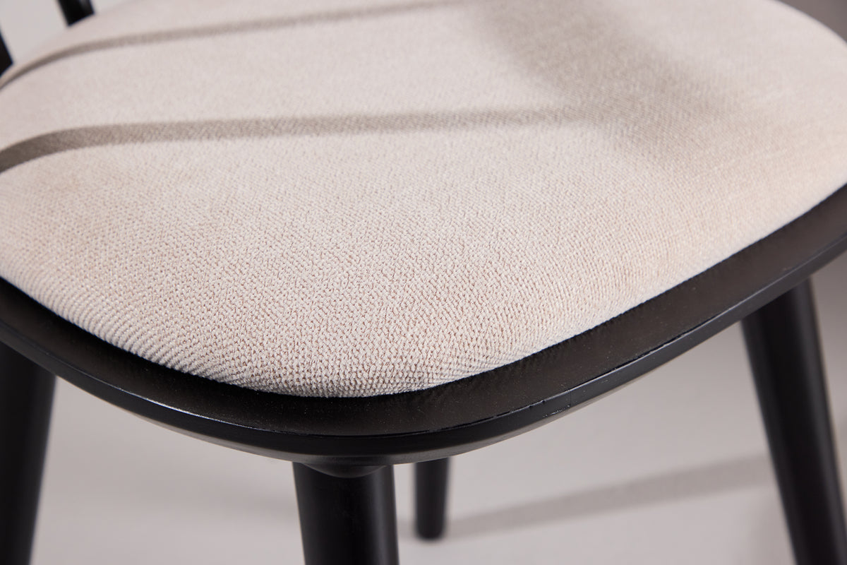 Bobby Matstolar 2-pack Svart