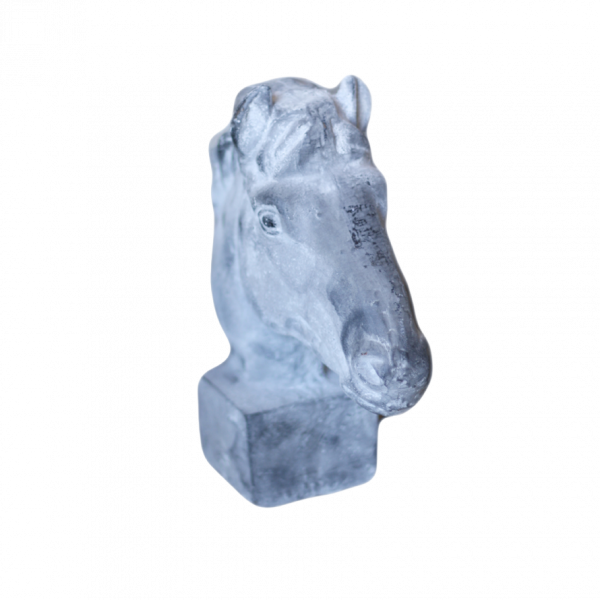 Hästhuvud Stor Grå